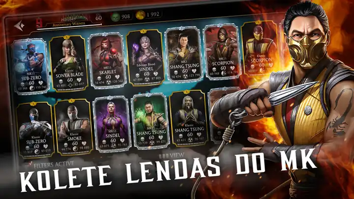 Captura de ecrã de Mortal Kombat